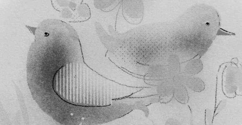 Wenn Vögel träumen: Fantasievolle Illustration